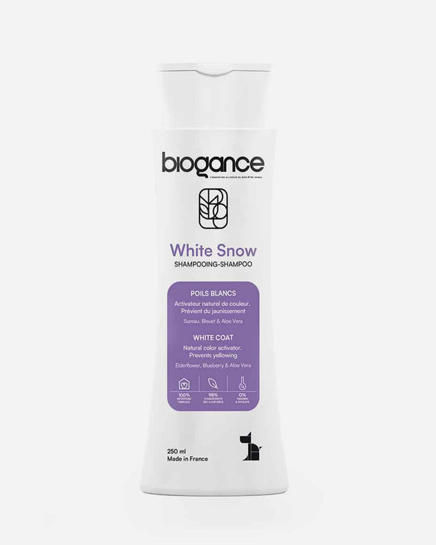 Biogance® White Snow - hundeshampoo til hvid pels  - Biogance - Petlux