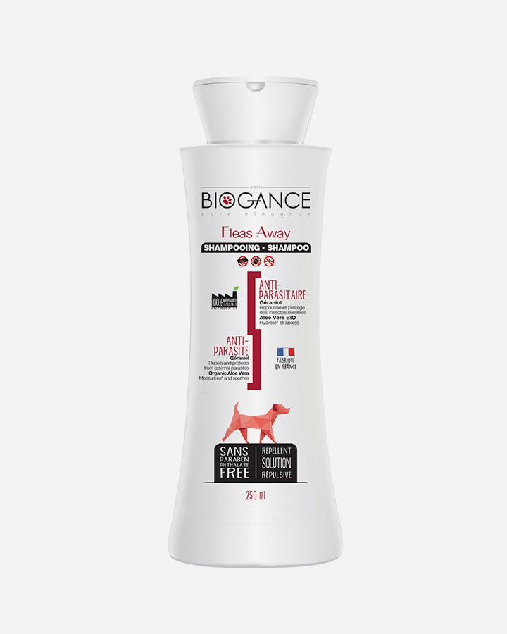 Biogance loppeshampoo til hunde & hvalpe - 250 ml