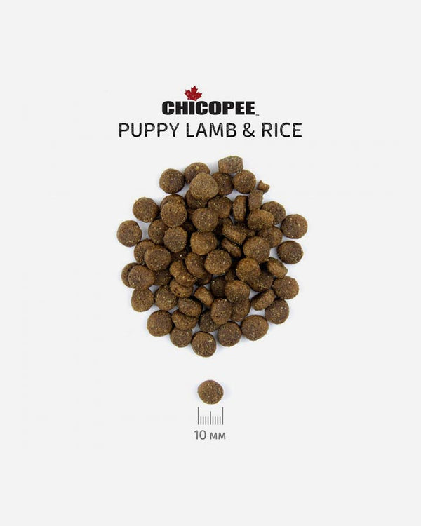 Chicopee Classic Nature Line Puppy - Lam og Ris - 2 kg