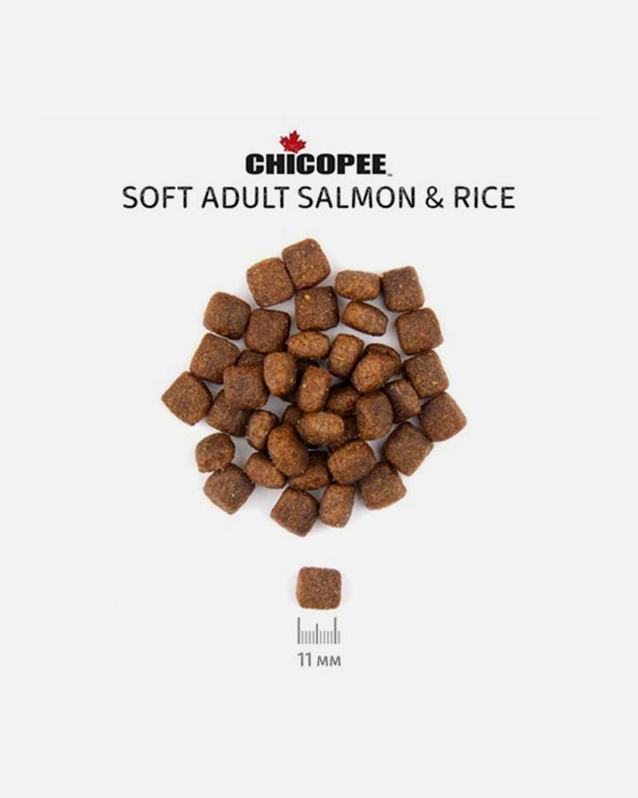 Chicopee Classic Nature Line Soft Adult - Laks og Ris - 15 kg