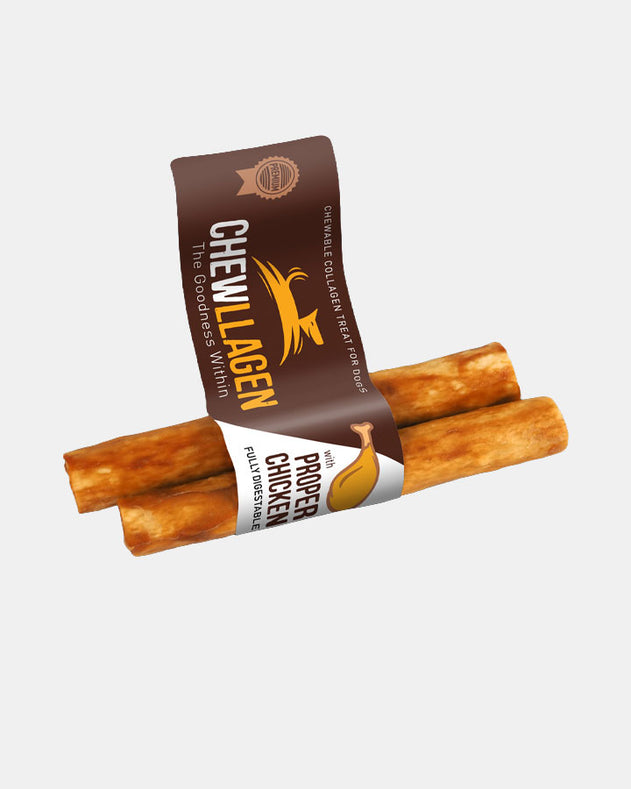 Chewllagen tyggepinde - Kylling - Medium - 2-pak