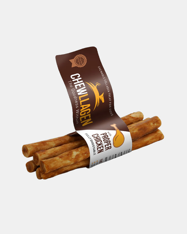 Chewllagen tyggepinde - Kylling - Small - 5-pak