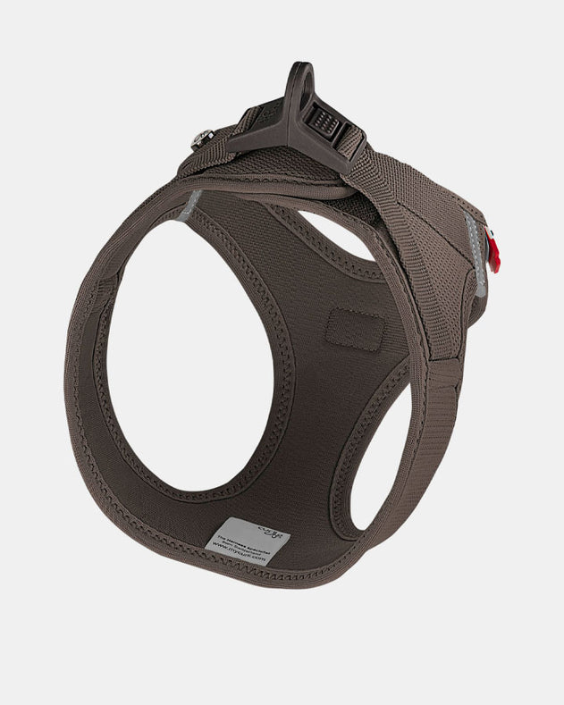 Curli  hundesele - Clasp Vest Air Mesh (Brun)