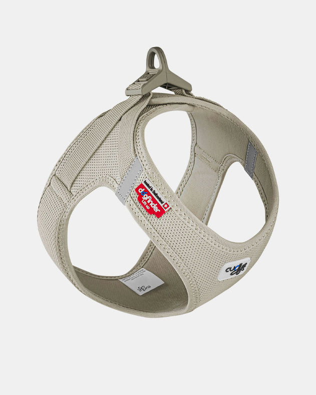 Curli  hundesele - Clasp Vest Air Mesh (Tan)