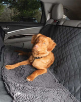 Sædeovertræk til bagsæde - Hund i bilen