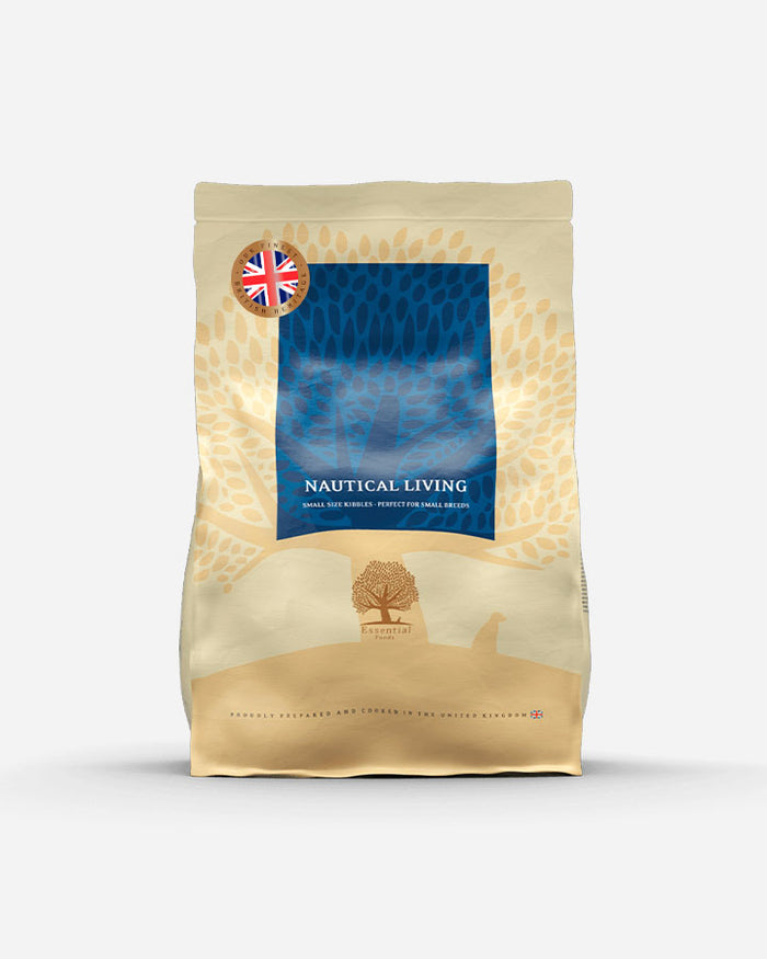 Essential Foods Nautical Living – 2.5 kg – Kornfrit hundefoder med fisk