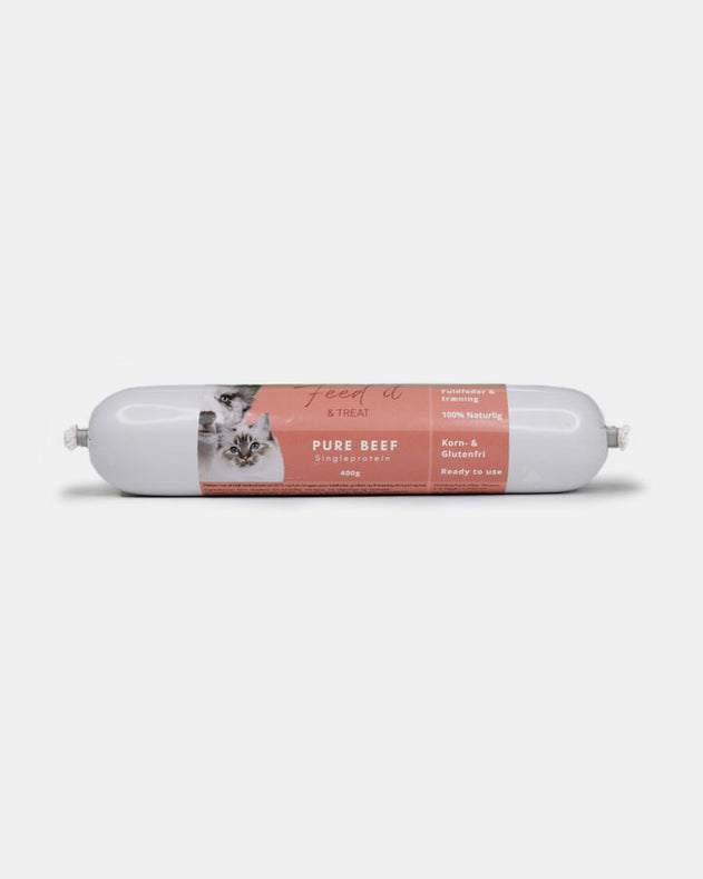 Feed'it & Treat - Pure Okse - Singleprotein - 400g
