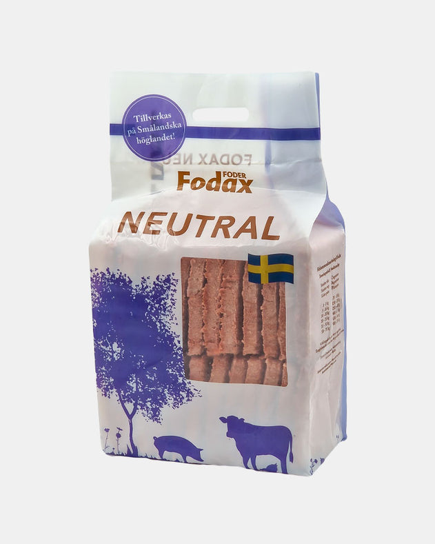 Fodax Neutral - Kylling Okse Gris - 10 kg - BARF til alle hunde