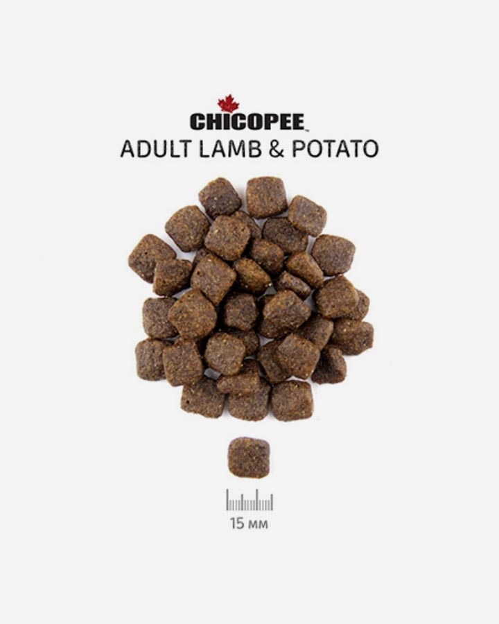 Chicopee Holistic Nature Line Adult - Lam og Kartoffel - 2 kg