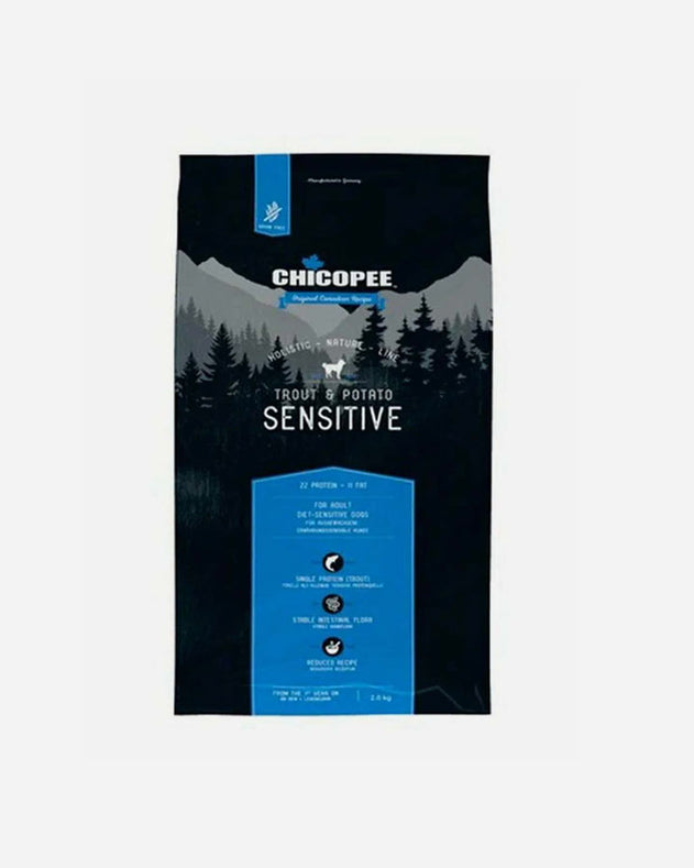 Chicopee Holistic Nature Line Senstive - Ørred og Kartoffel - 2 kg