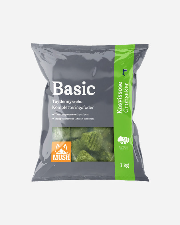 MUSH Basic - Grøntsager - 1kg