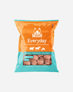 MUSH Everyday Puppy Iceblue - Okse, Ren og Laks - 800g