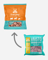 MUSH Everyday Puppy Iceblue XL - Okse, Ren og Laks - 3kg