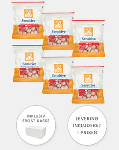 MUSH Sensitive - Single Protein med Okse - 6x3kg