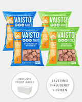 MUSH Hund - Smagspakke 1 - 4x800g (2 x Blå - 2 x Grøn)