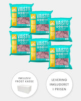 MUSH Vaisto Puppy Iceblue XL - Okse, Ren og Laks - 6x3kg