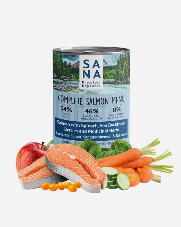 SANA vådfoder med Laks (6x400g)