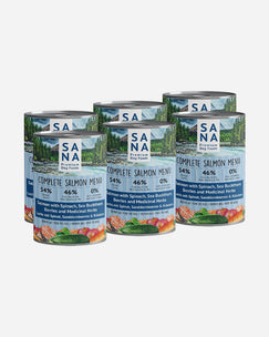 SANA vådfoder med Laks (6x400g)