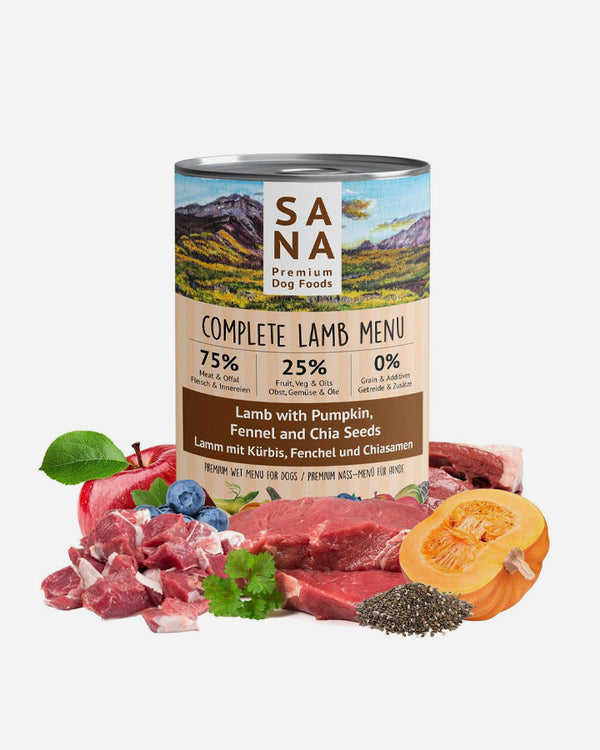 SANA vådfoder med Lam (6x400g)