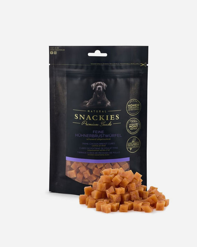 Snackies Cubes - Kylling - 90g