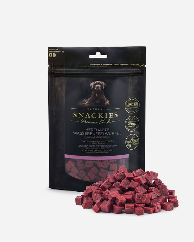 Snackies Cubes - Vand bøffel - 80g