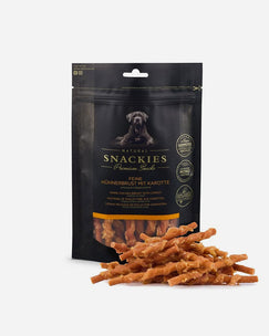 Snackies Sticks - Kylling med gulerød - 80g