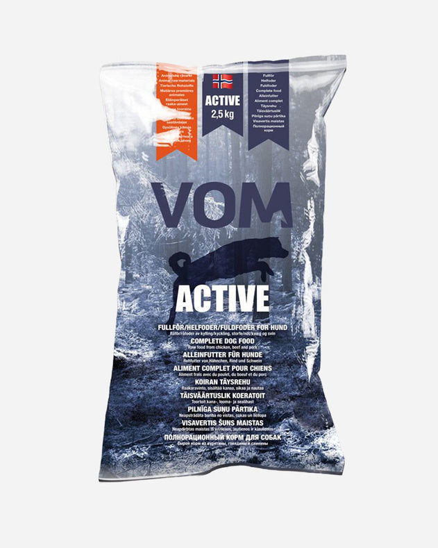 VOM Active fuldfoder - Kødboller - 2.5 kg