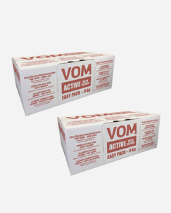 VOM Active fuldfoder med Laks - 2x9 kg (HentSelv Storkøb)