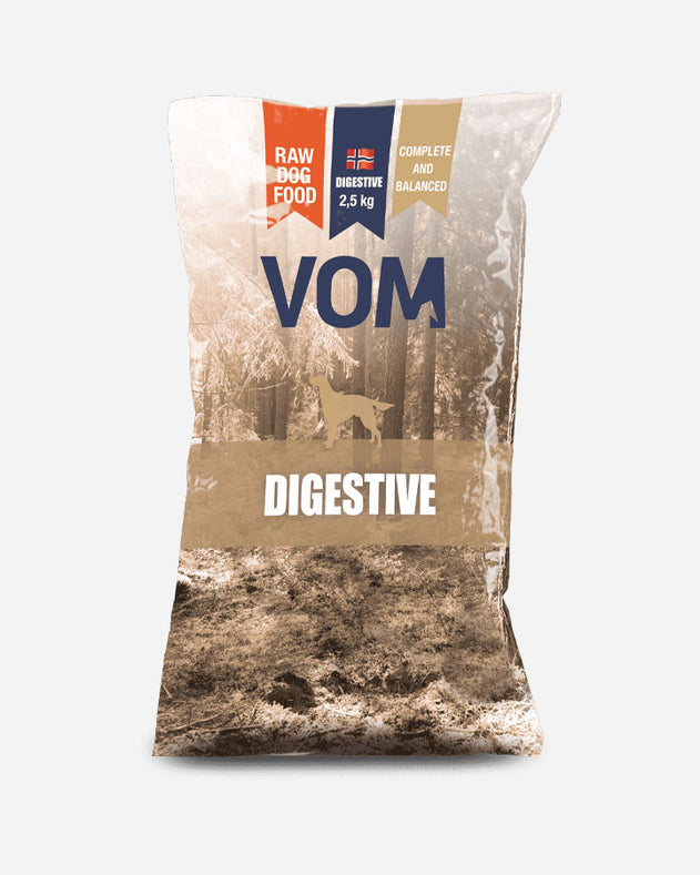 VOM Digestive fuldfoder - Kødboller - 2.5 kg