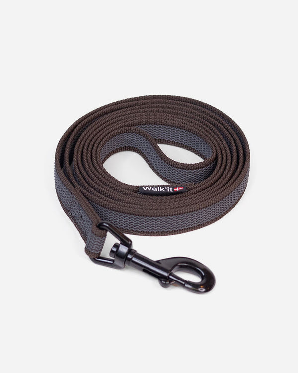 Walk'it Anti-slip Sporline med håndtag - Brun - 5m