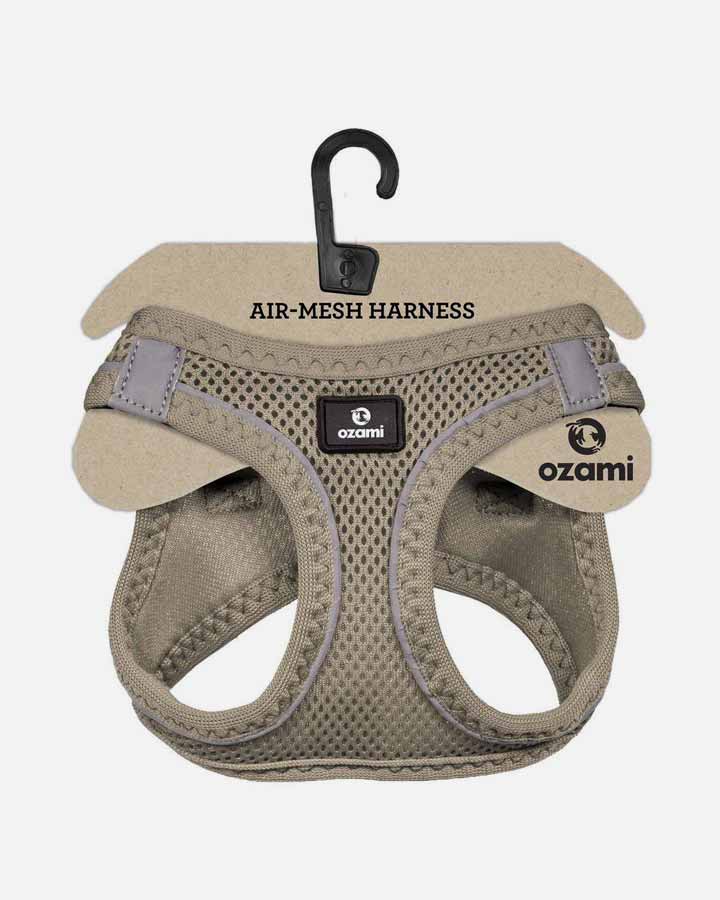 Ozami Air Mesh Sele - Step in hundesele - Beige