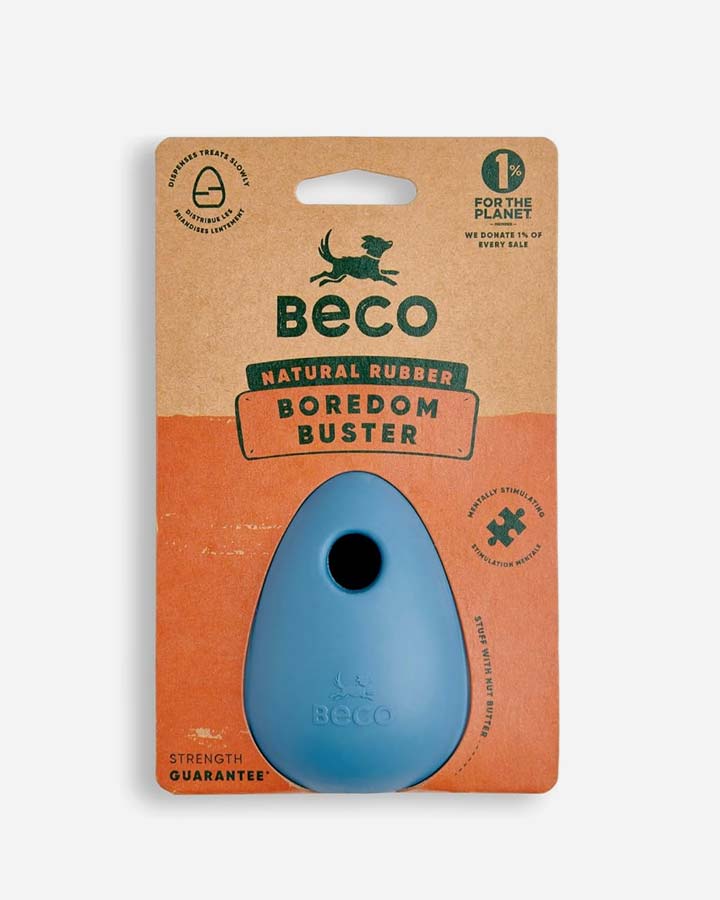 Beco Natural Rubber Kedsomhedsbold - Blå - Beco - Petlux
