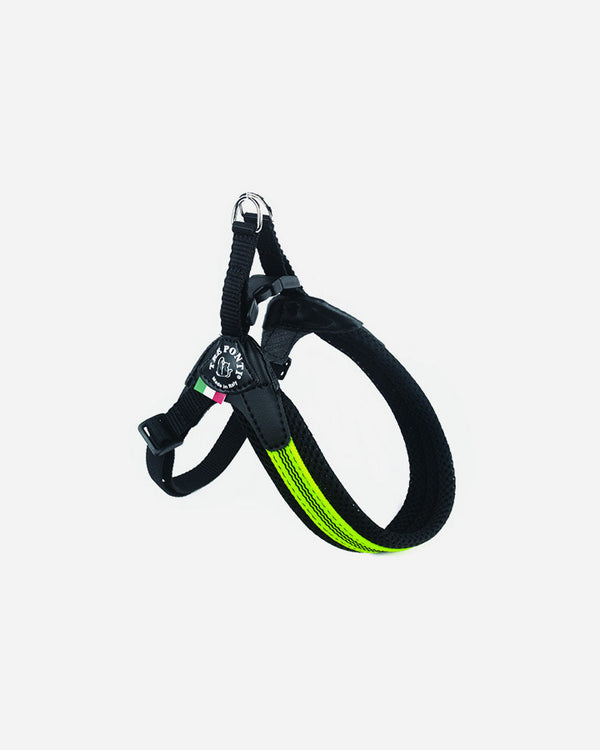 Tre Ponti Mini Mesh Sele - med justering - fra 1kg-14kg - Gul