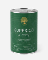 Essential Superior Living Paté - And & kylling (400g)