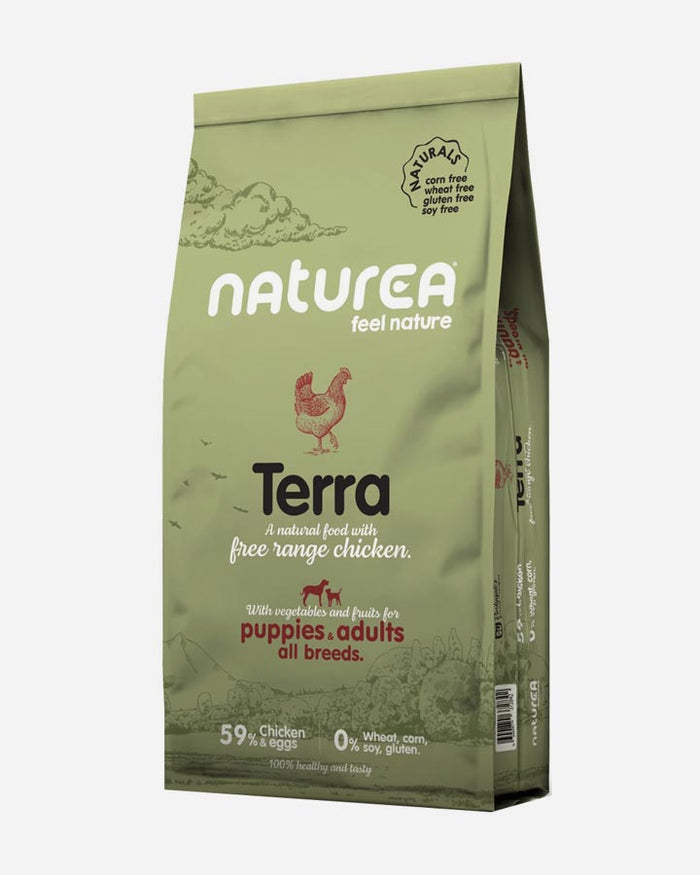 Naturea Naturals Terra – fritgående kylling – 12 kg