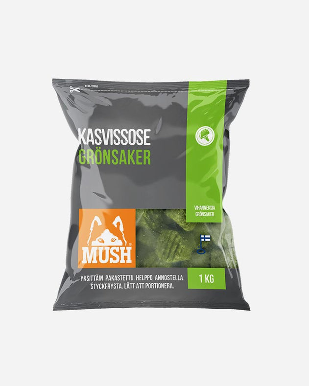 MUSH Basic - Grøntsager - 1kg