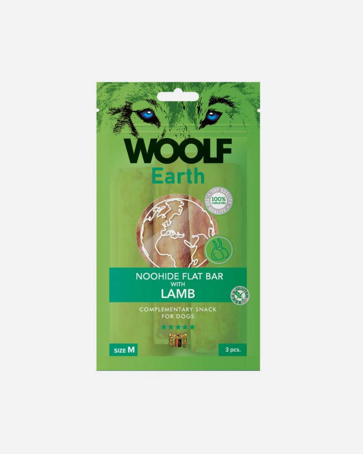 Woolf earth noohide lamb tyggeben med lam