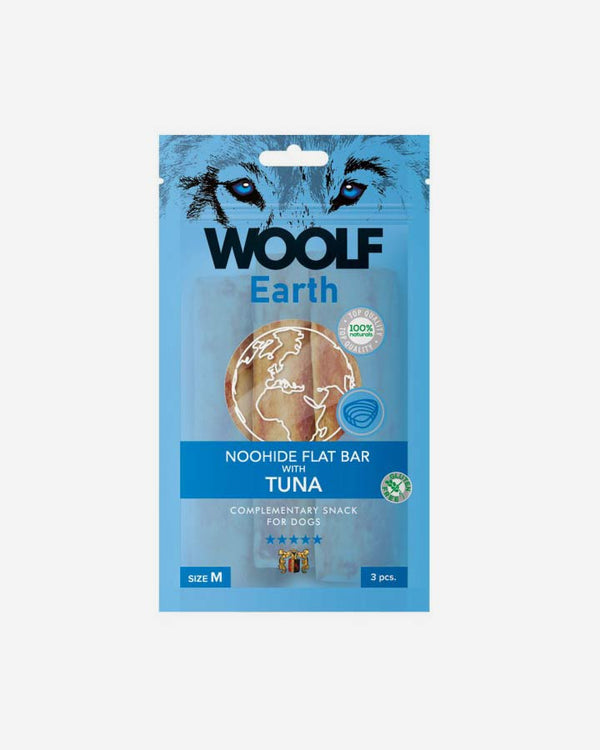 Woolf earth noohide tuna tyggeben med fisk