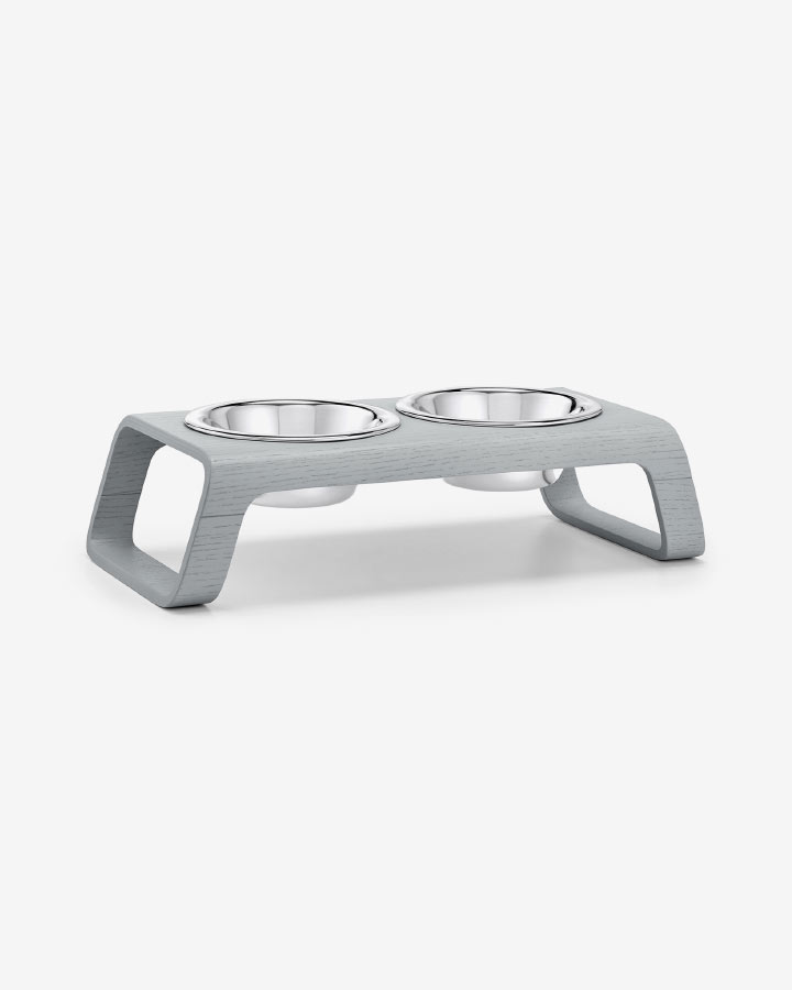 DESCO - Ash Wood Grey - DogFeeder fra MiaCara - Grå - Petlux