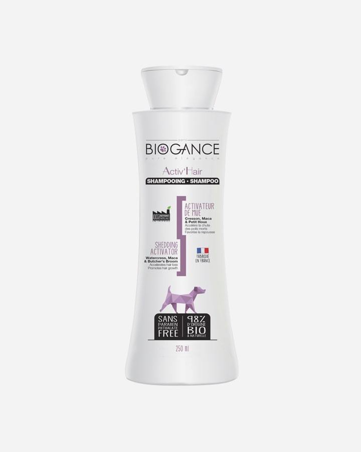 Biogance Activ shampoo 250ml - fremmer fældning og hårvækst - til hund og kat
