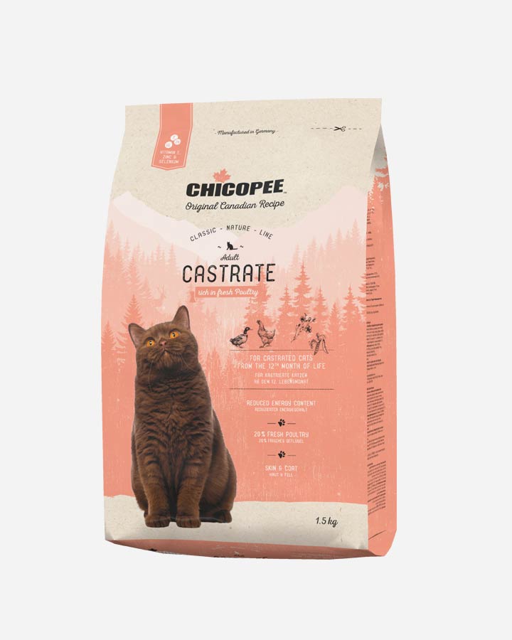 Chicopee kattefoder til steriliserede katte