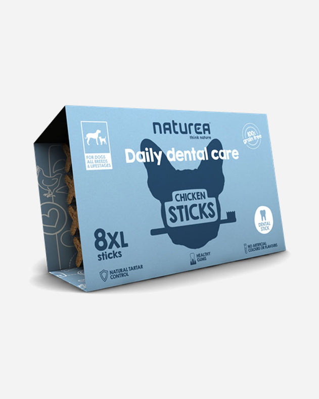 Daily Dental Care Chicken Sticks - 8 stk XL