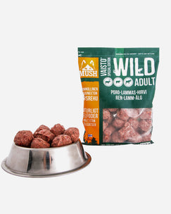 MUSH Vaisto - Wild  - Vildt & Lam - 800g - Petlux