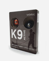 Orbiloc K9 Active TWIN sikkerhedslygte (Til hund og ejer) - AMBER - Limited Edition