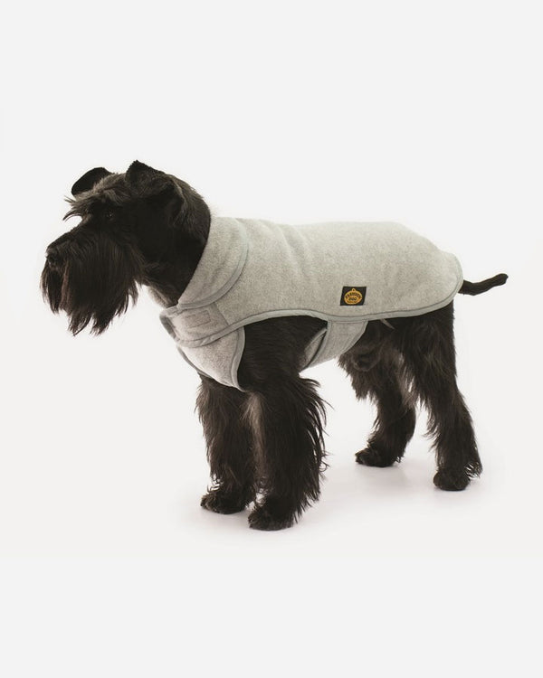 Grå fleece jakke til hund fra Fashion Dog art. 106 