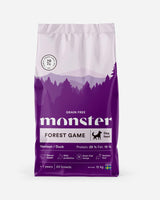 Monster Forest Game - Kornfrit, Vildt og And - 12kg
