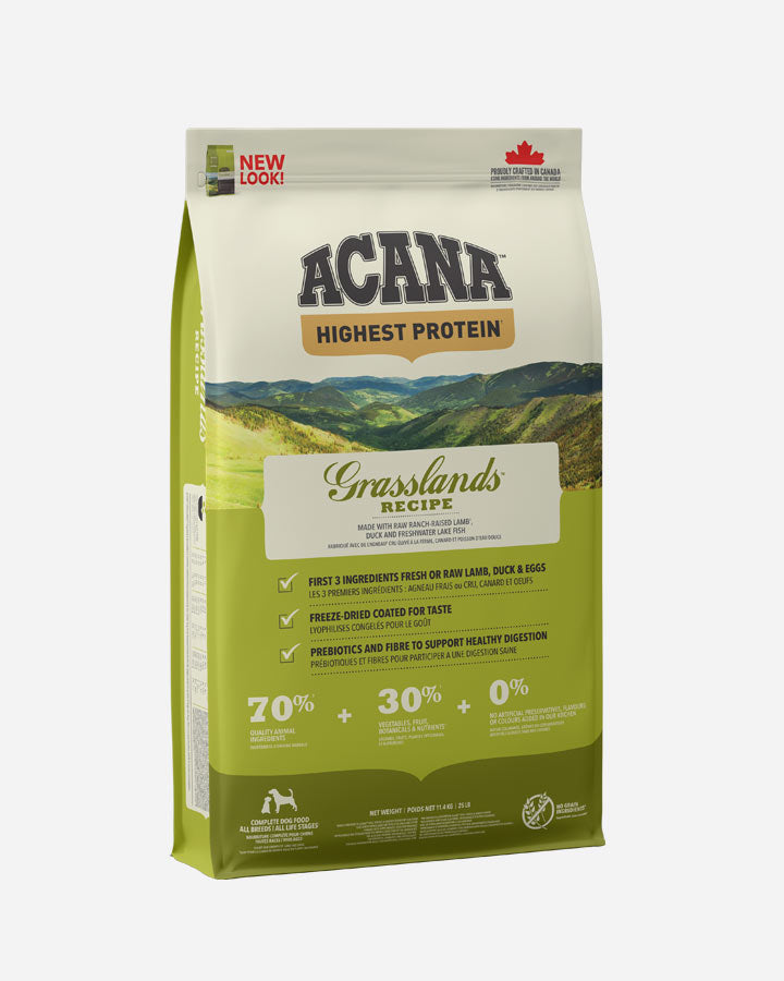 Acana Grasslands hundefoder - 11kg