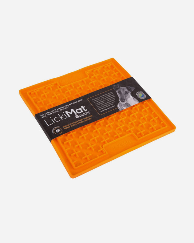 LickiMat Buddy Silikone Aktivitetsmåtte - Orange