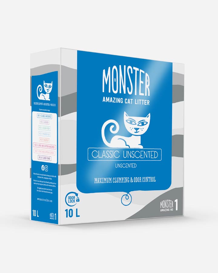Monster Kattegrus Unscented