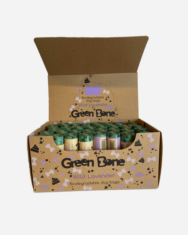 Green Bone Lavendel 64 ruller med 960 hundeposer